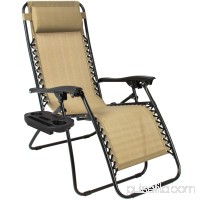 Zero Gravity Chairs Case Of (2) Lounge Patio Chairs Outdoor Yard Beach New   